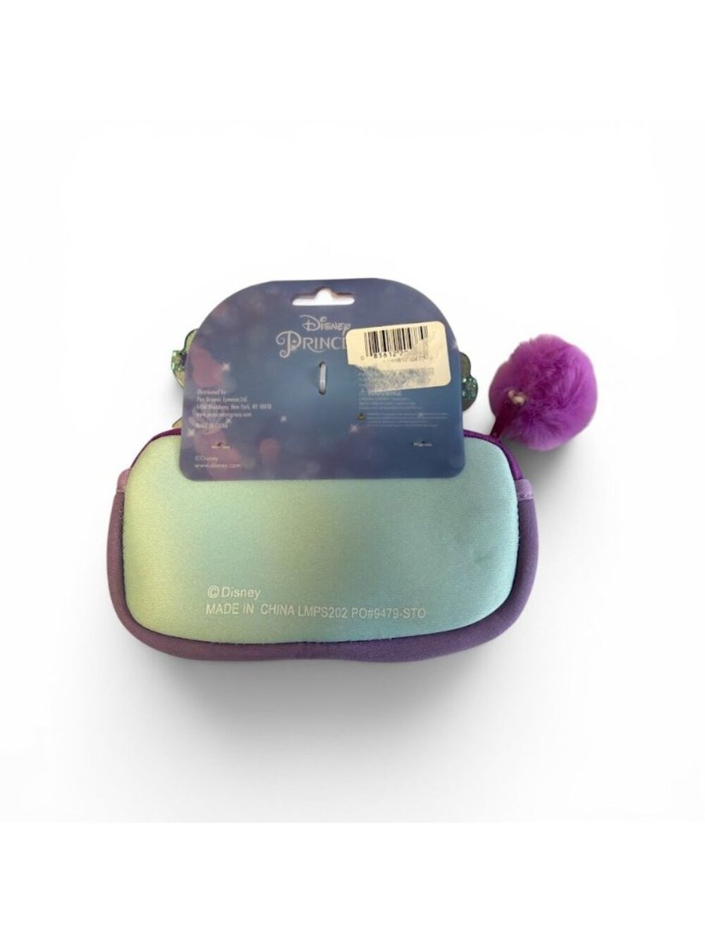 Disney Princess Ariel Sunglasses & Case Set With Pom-Pom - Picture 2 of 2